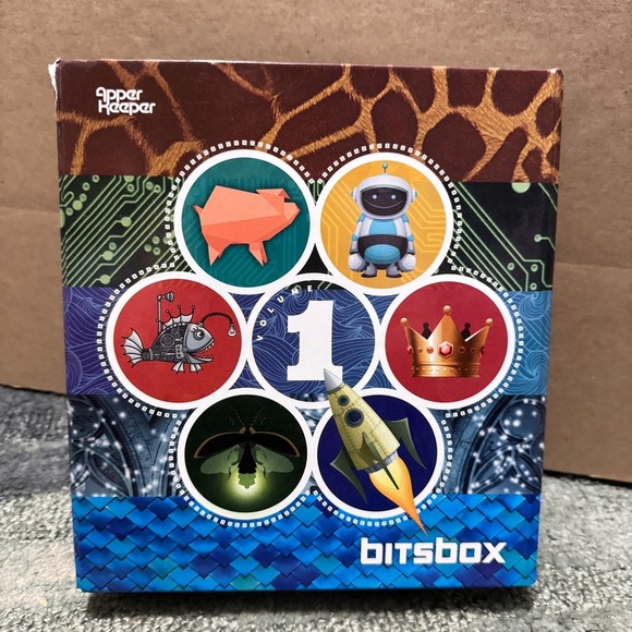 Bitsbox Coding Subscription Box #1 Starter Kit Kids Learn to Code Cards & Guides - Picture 3 of 16